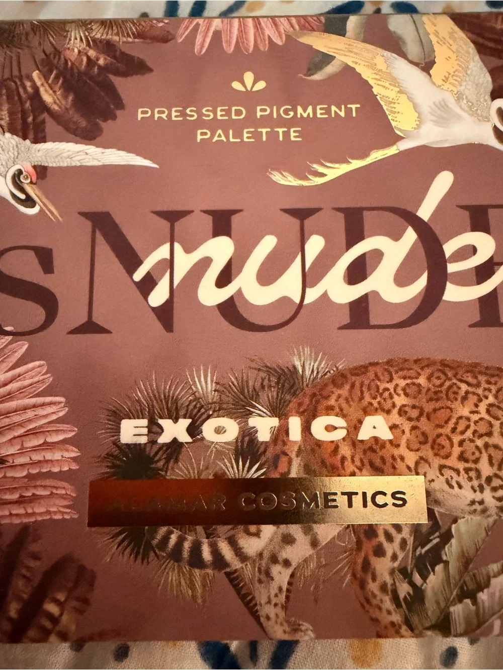 ALAMAR DesNUDEas Exotica Pressed Pigment Palette Eyeshadow BNIB